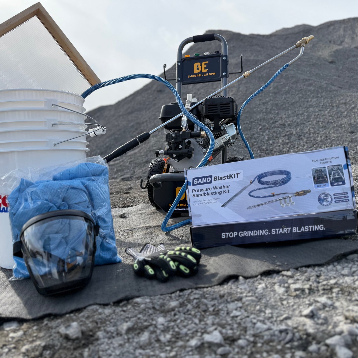 Pro Sandblast Kit™  Ceramic Series 60% OFF Limited Time Offer