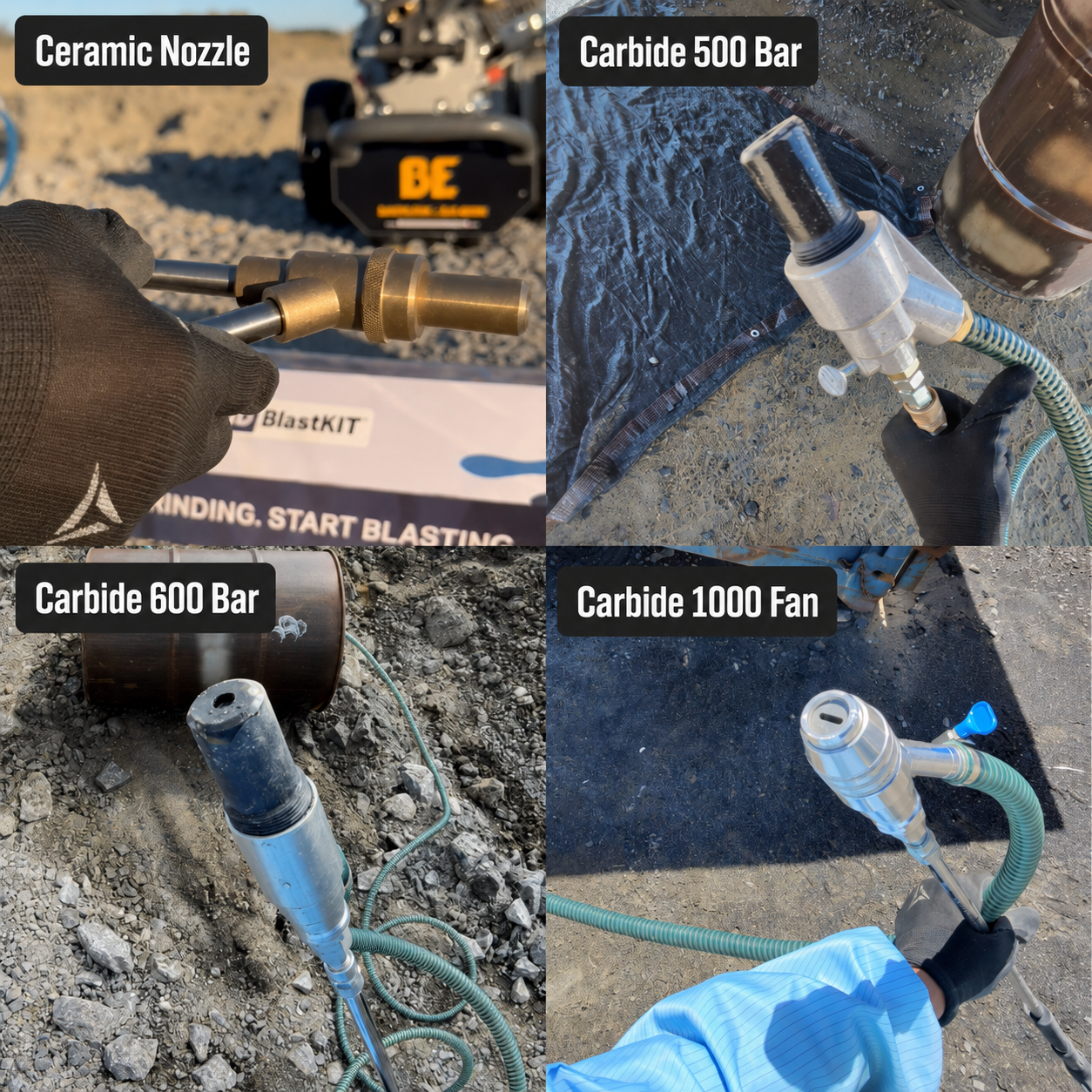 SandBlastKit Nozzle Series